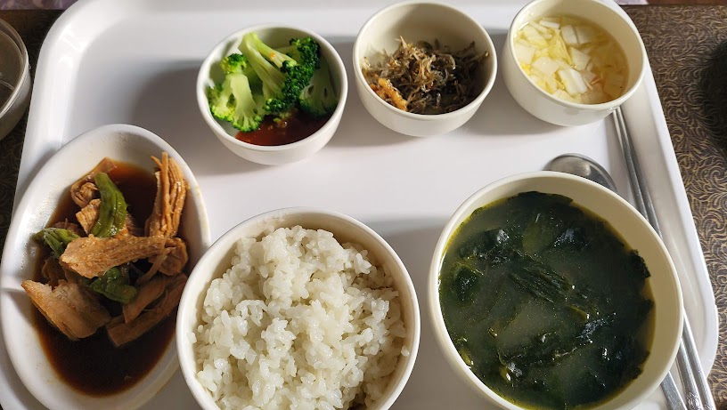 韓国　入院食